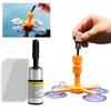 Windshield Repair Kit Car Glass Repair Fluid Quick Fix Easy To Use Wide Application Car Glass Windshield Crack Repair Set