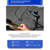 M-VAVE Pocket AMP Портативная гитарная педаль эффектов 1,54-дюймовый ЖК-дисплей Драм-машина/7-секундный лупер Многоэффектный процессор для гитары/баса Запись
