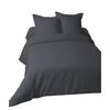 Housse De Couette 220 X 240 Cm Uni Anthracite Alice