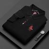 Trend Hub New High-end Men's Short Sleeved T-shirt Embroidered Lapel Polo Shirt Plus Size Paul Thin Top for Men