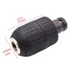Universal 3 Jaw Hand Tight Drill Chuck Adapter Converter for Power Wrench and Electric Drill Tool Plastic Construction