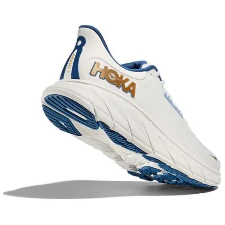 HOKA One One Arahi 7 Мягкие Удобные Нескользящие Прочные Низкие Кроссовки для Бега Мужские Кроссовки для Бега Белый 1147850-FTG