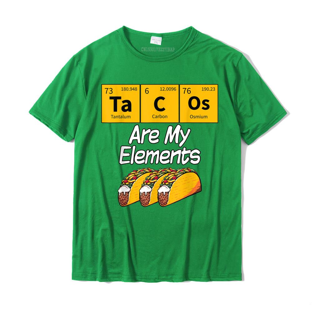 Taco Funny Chemistry Meme Quote Periodic Table Science Gift TShirt Brand Unisex T Shirt Cotton Tops Shirt Street