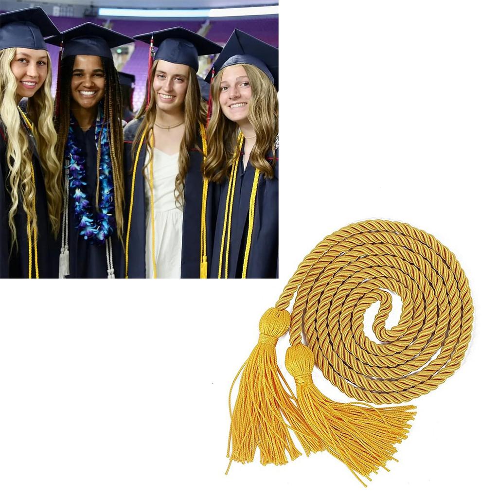 Honor Cord Graduation Ceremonies Honor Cord Long Tassels 67Inch Graduation Cord for Graduation Photos Parties