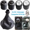 Для VW Volkswagen Transporter T5 T5.1 T6 Gp 2003-2011 ручка переключения передач кожаные гетры чехол для багажника автомобиля 5 6 скоростей