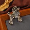 New Vintage Dog Brooch, Fashionable Suit, Cartoon Animal Accessory Pin, Banquet Gift, Corsage