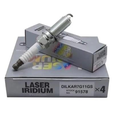 4/6 шт. DILKAR7G11GS 91578 Иридиевая свеча зажигания для Honda ELYSION SPIRIOR ACCORD ODYSSEY 2.4L 2014-2021