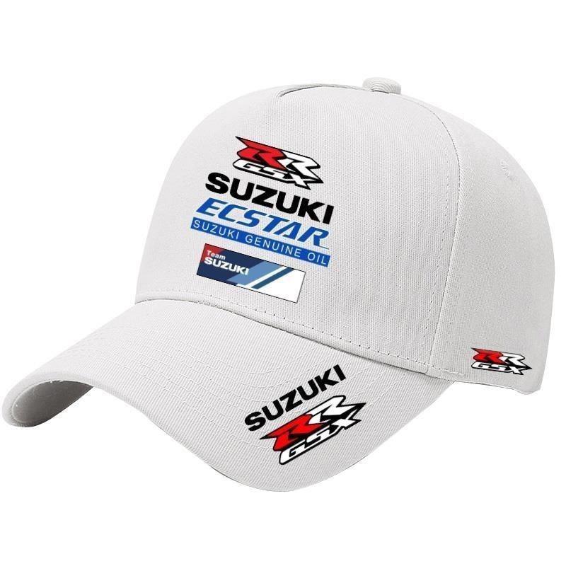 Бейсболка для гонок на мотоциклах Suzuki Для мужчин и женщин Внешняя защита от солнца при езде и впитывающая пот бейсболка