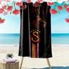 Пляжное полотенце Galatasaray S Print, Большое мягкое быстросохнущее полотенце для пляжа, кемпинга, плавания