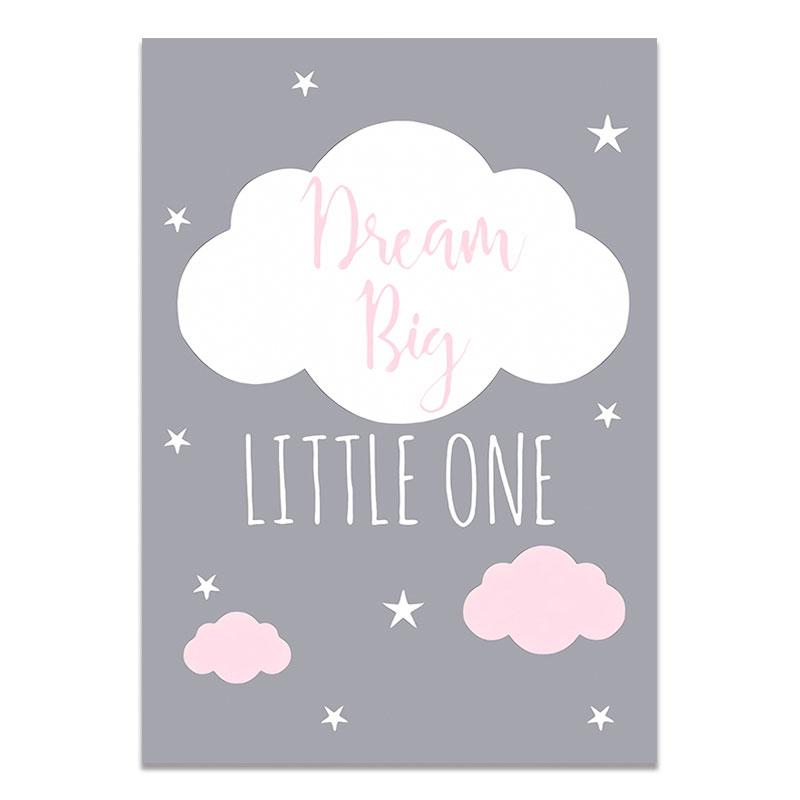 ASTRDECOR Холст постер с единорогом для маленьких девочек, детские цитаты, настенные панно, художественный принт, «Люблю тебя до Луны», картина в скандинавском стиле, детская комната