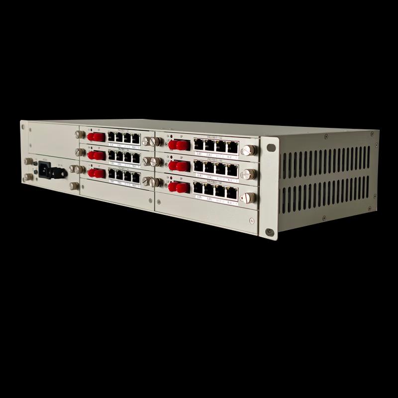 6-Channel Integrated Service Fiber Optic Modem