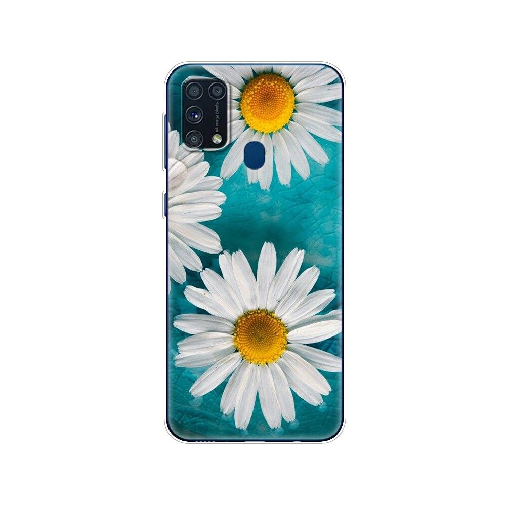 For Samsung M31 Case 6.4" Silicon Soft Tpu Cover For Samsung Galaxy M31 M 31 SM-M315FZBVSER M315 Phone Back Protective Shell