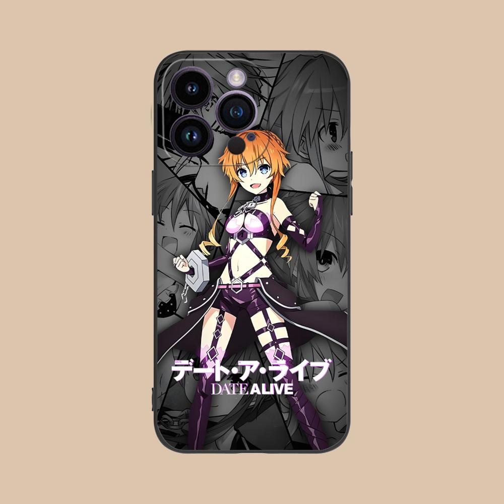 Date a Live Ямай Кагуя Матовый чехол для мобильного телефона для iPhone 17 16 15 14 13 12 11 X XR XS 8 7 Air Pro Max Plus Mini Цветной