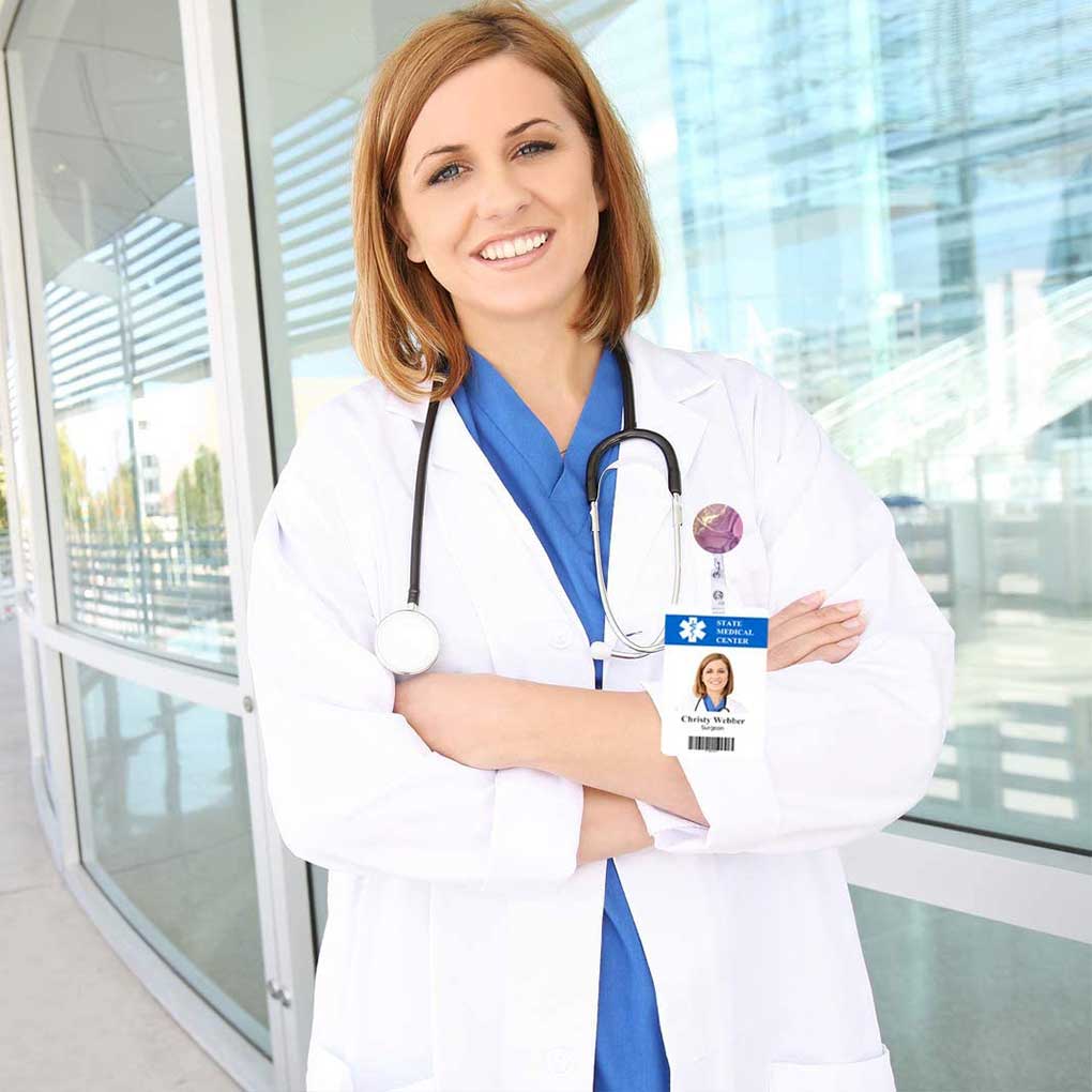 Бейдж Держатель для ID-карты Универсальный Подвесной декор для платья Студенты Медсестра Врач Именные карточки Зажим Аксессуар для одежды Подвеска для наряда