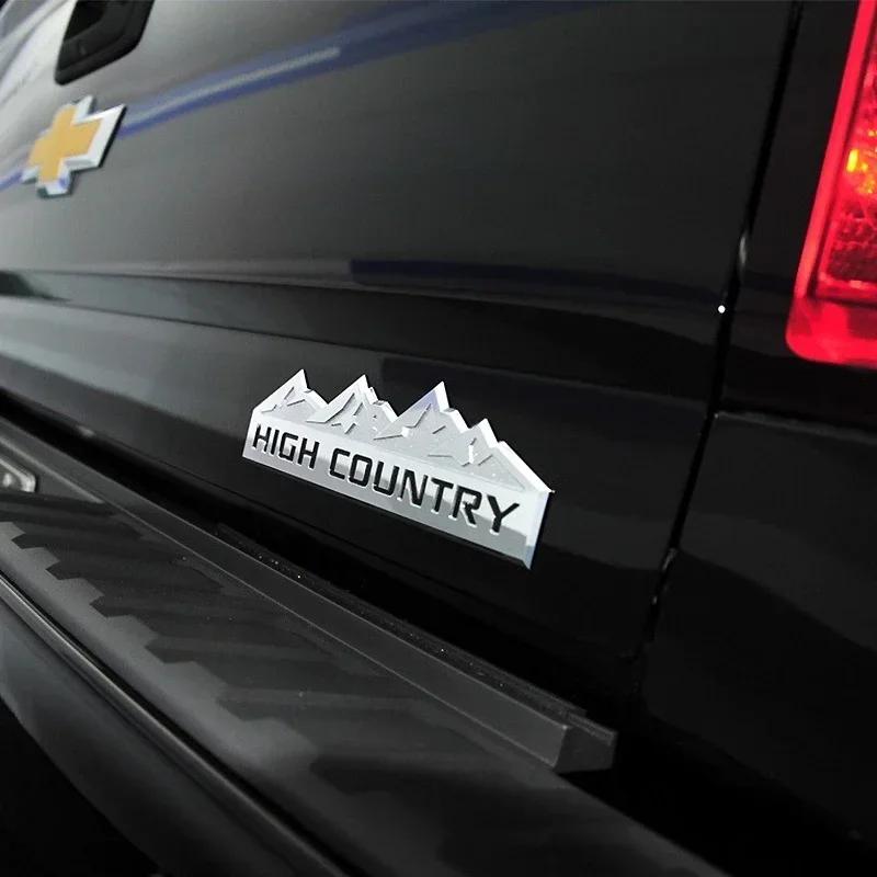 3D ABS Эмблема Наклейка на кузов автомобиля Задний багажник Значок Для chevrolet Colorado HIGH COUNTRY malibu XL silverado spark LT Аксессуары