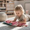 Montessori Sensory Busy Board Quiet Felt Book For Early Activity Learning Book Little Doll House Handmade Felt Books For Travel