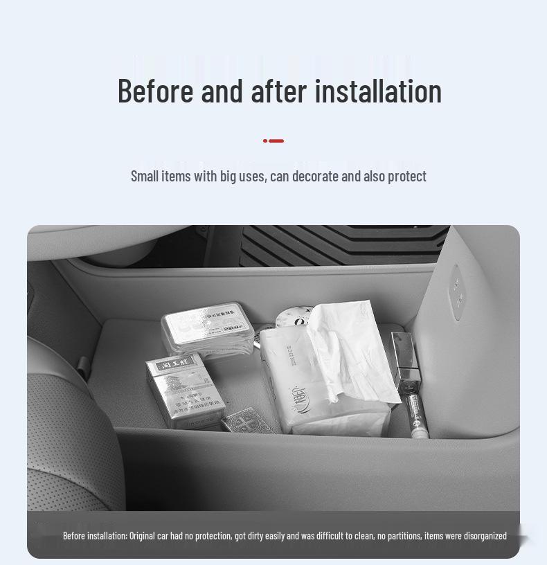 Silicone Storage Box for AITO M7 Gen 2 Center Console – Glasses Holder & Interior Accessory