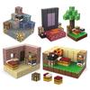 Яркий набор магнитных строительных блоков Тема Minecraft Игрушки для самостоятельной сборки