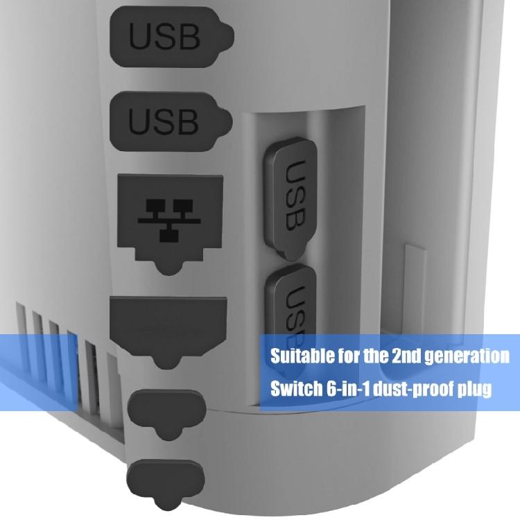 Игровые аксессуары Пылезащитная заглушка для хоста игровой консоли NS2 Заглушки от пыли Силиконовые защитные чехлы от пыли