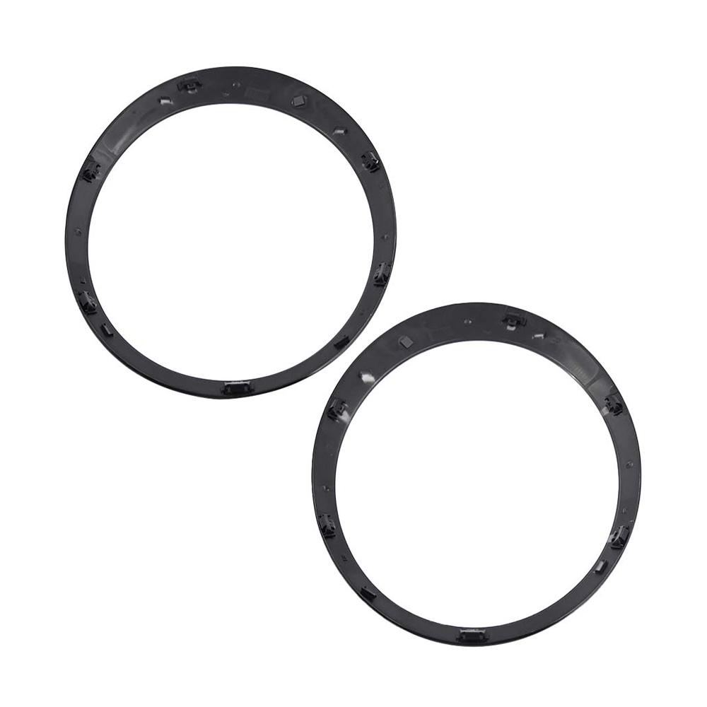 For Mini Cooper S R55 R56 R57 Headlight Trim Ring Headlamp Cover Chrome Gloss Black/Silver Plated 51137149905 51137149906