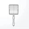 Stainless Steel Cat Litter Shovel Wooden Handle Shovel Easy To Clean Good-Looking Reduce Dust Suitable For Small Dog Toilets
