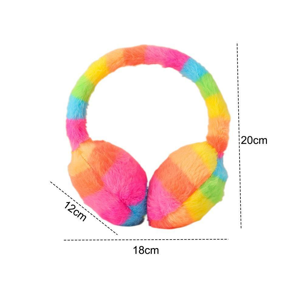 Зимняя теплая защита для ушей, защита ушей, пушистые наушники-закрывашки, мягкие плюшевые наушники для женщин, мужчин, для улицы