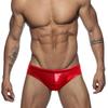 Men's Sparkly Low Waist Quick Dry Triangle Swimming Briefs
