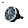 Автомобильный вентилятор 2 в 1, окружающий свет, сильная сила ветра, аксессуары для переноски атмосферы, автомобильный теплый вентилятор для создания интерьера Ea N0O8