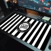 SK Sturm Graz Large Size Mouse Pad Large Gaming Table Cushion Non-slip Laptop Tablet Big Mousepad XXL Mat Mini PC Playmat With Lock edge