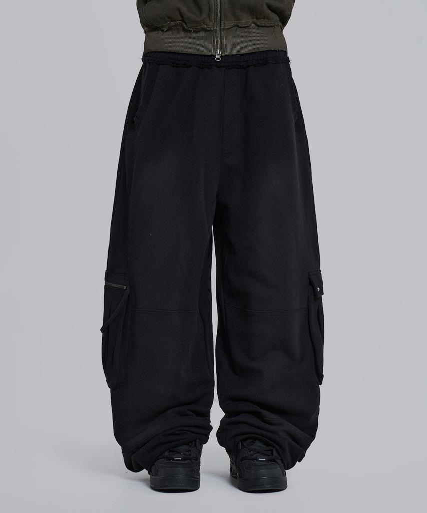 Jeidideuleondeon (U) Cargo Xl Monster Joggers Black