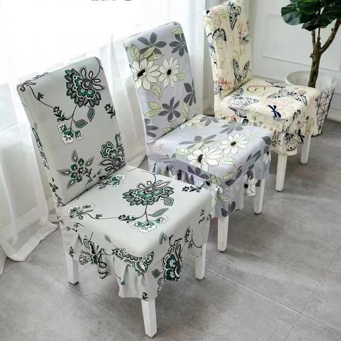 2 шт., чехлы на стулья, универсальный бытовой чехол на стул, эластичный комплект подушек для обеденного стула, чехол для сиденья, чехол для стула