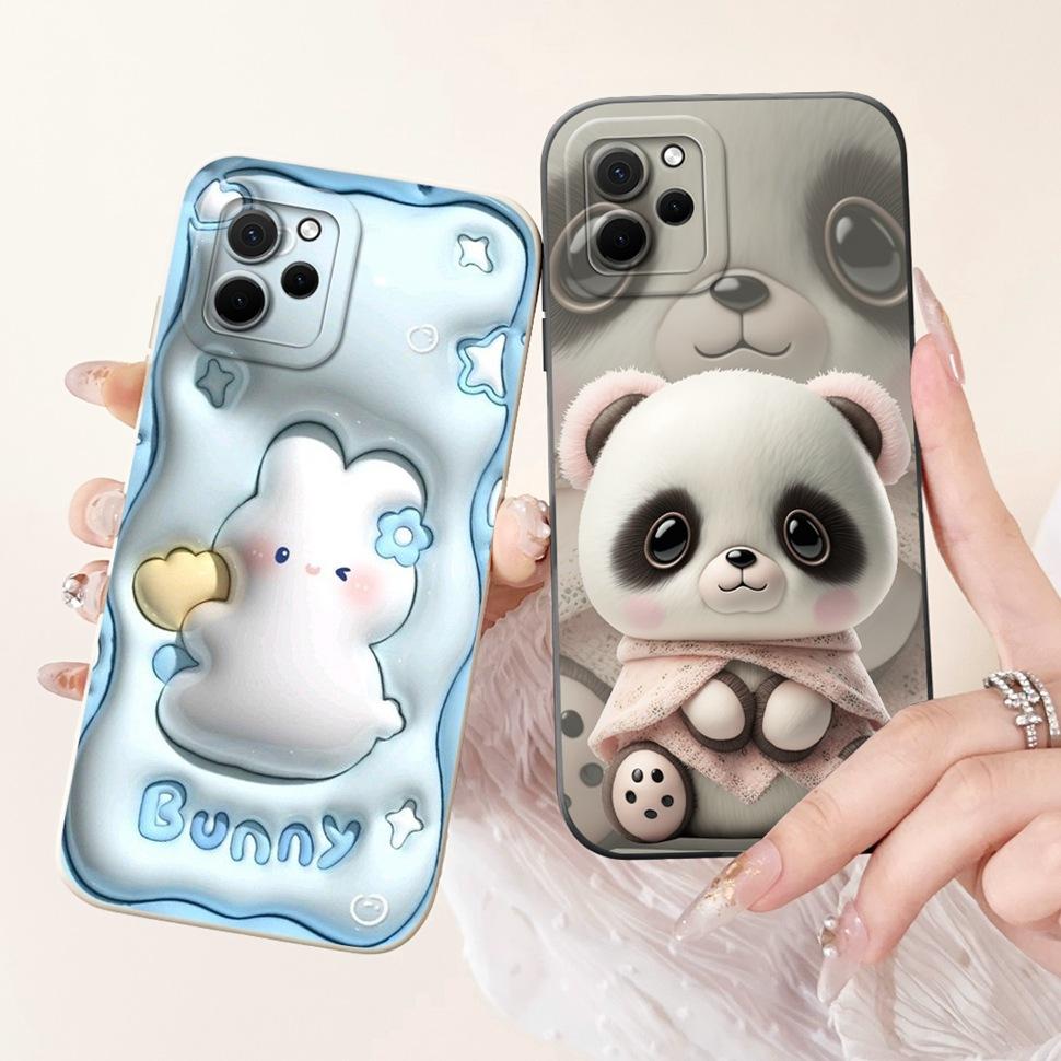 Для Huawei Nova Y61 Чехол Мягкий Силикон ТПУ Милый Конфетный Задняя Крышка Чехол для Телефона Для Huawei Nova Y 61 62 Y61 Y62 Чехол NovaY61 Fundas