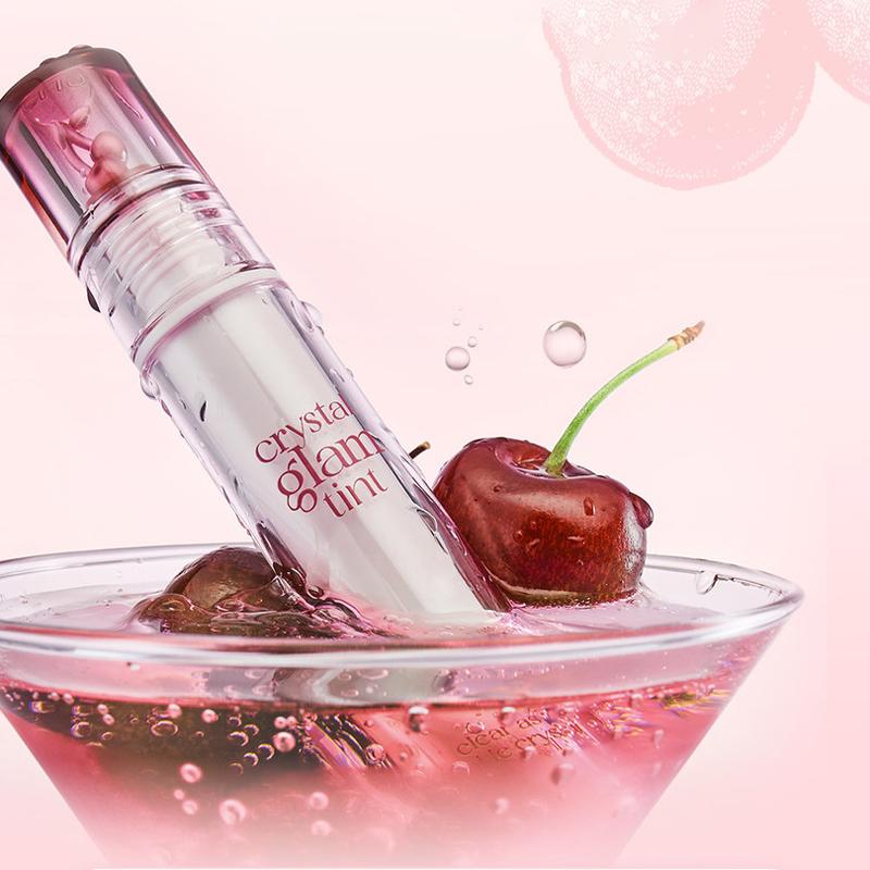 Clio Кристальный глянцевый тинт #Вишневая серия 3,4 г