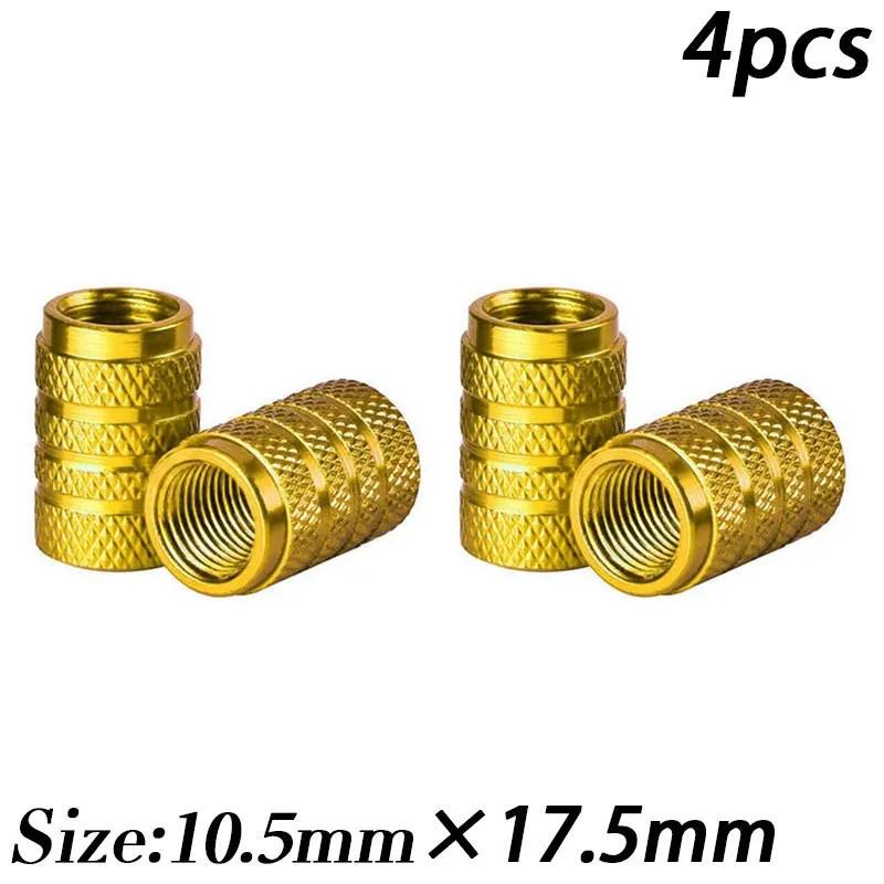 Car Wheel Tire w68 Valve Caps Tyre Rim Stem Covers Airdust Waterproof For Automobiles Motorcycles Trucks Bikes Aluminum Alloy