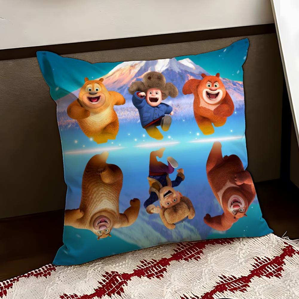 BBoonie BBears Наволочка-подушка с эффектом cushion Реверсивная Мягкая Прочная Наволочка для подушки Дом Автомобиль Многоцелевое использование для ежедневного комфорта