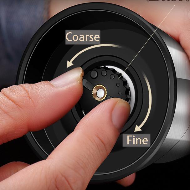 Мельница для перца из нержавеющей стали, мельница для перца, регулируемая степень грубости, ручные ручки, соляная мельница, многоразовая перечница, солонки