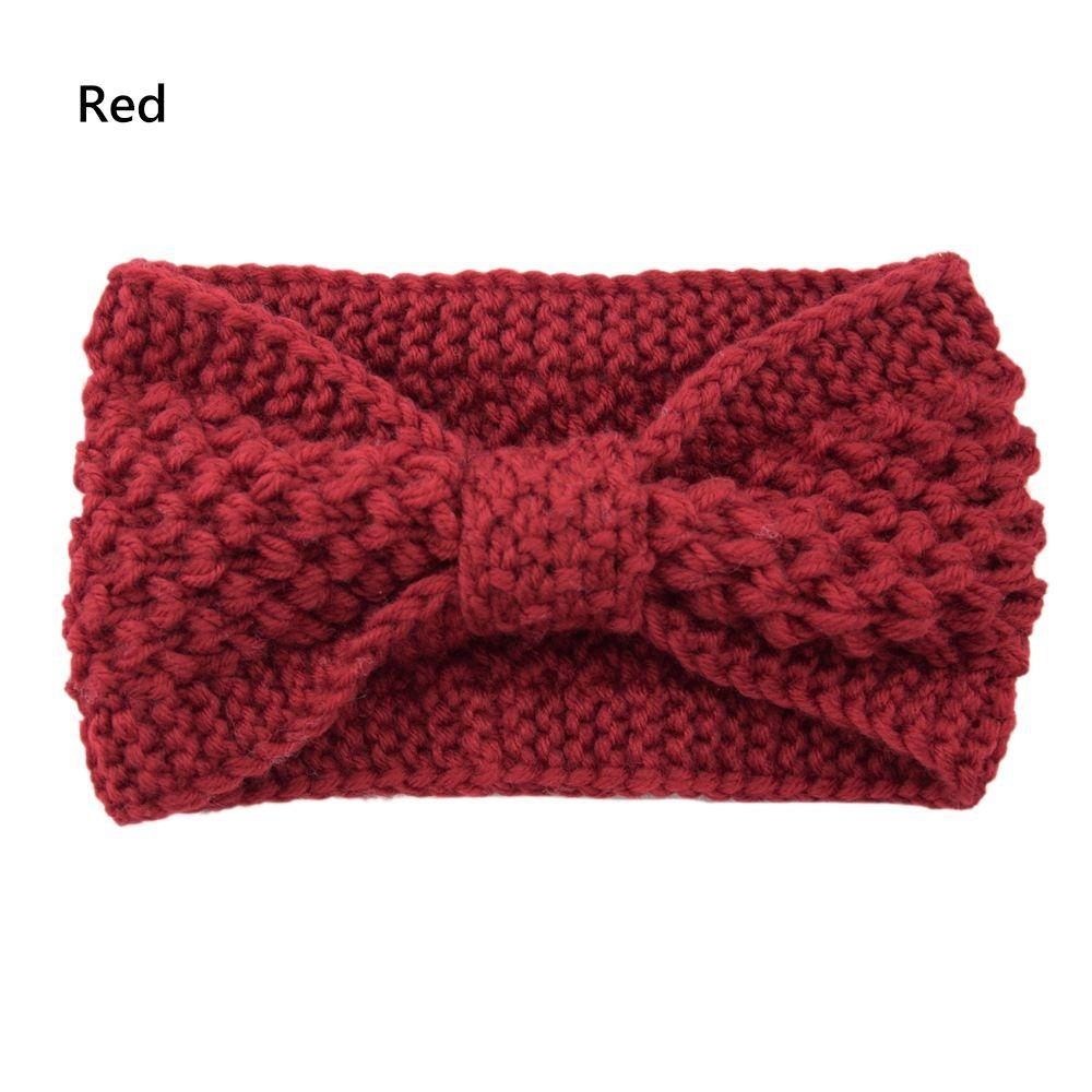 Аксессуары Эластичные повязки на голову для женщин Вязаные повязки на голову Повязка для ушей Крючком Грелка для ушей