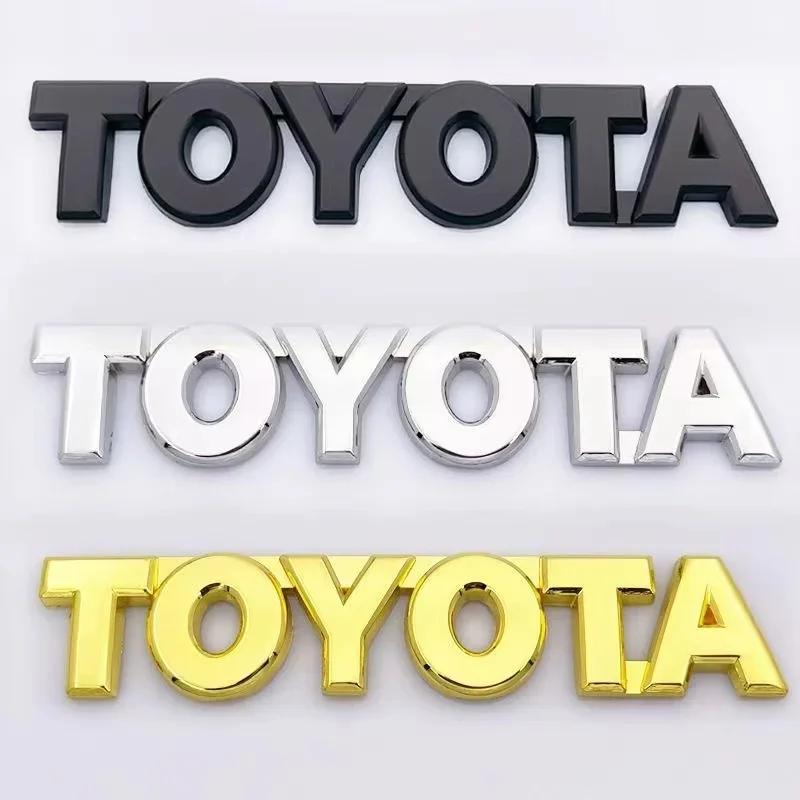 3D стикер логотип логотип на багажник Для toyota GT86 RAV4 Corolla Camry Wish Crown REIZ CHR Avalon Highlander Reiz Prius Yaris Vios