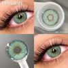 FUNSACHY 1 пара контактных линз натурального цвета для глаз, коричневые линзы для зрачков, косметические зеленые контактные линзы, линзы нового цвета