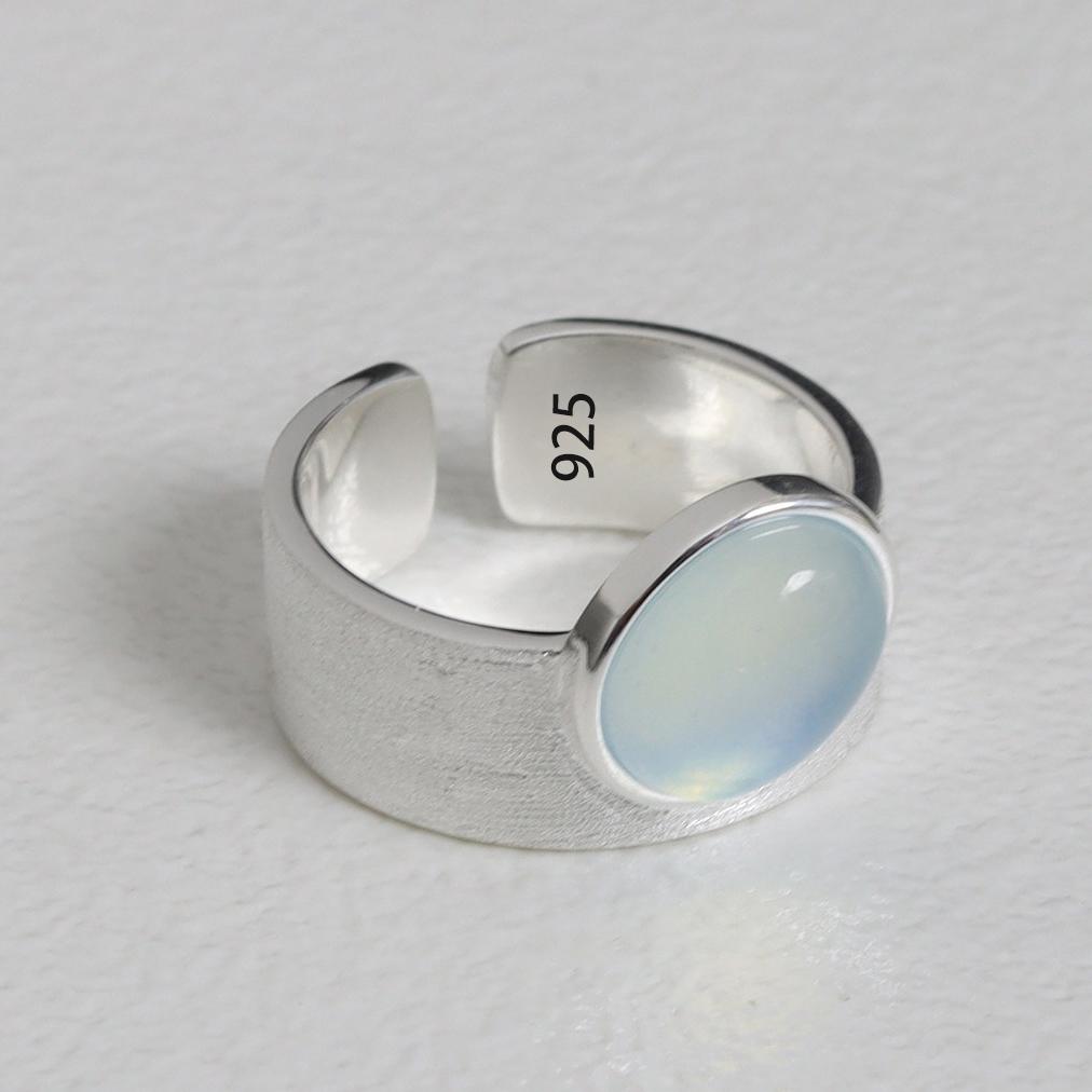 VENTFILLE 925 Sterling Silver Tigereye Ring for Women Thai Silver Retro Versatile Design Finger Jewelry Gift Dropshipping