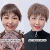 In Increase Hair Volume Topper Fake Hair Piece Corn Curly Bangs Head Top Wig Block 3D Hair Bangs