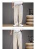 Men's Cotton & Linen Casual Pants - Summer/Winter Loose Wide-Leg Trousers