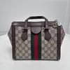 [Pre-Owned] Ophidia Logo Stripe Web Tote Bag - Excellent #63OX9W