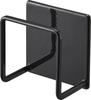 Yamazaki Jitsugyo 3071 Magnetic Sponge Holder Black Approx. W6.5 X D4.3 X H6.5cm Tower Sponge Holder Sponge Rack Kitchen Storage