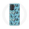 Case for Samsung Galaxy A33 5G - MANIACASE - Butterflies - Silicone - Flexible - Blue