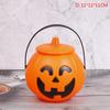 Halloween Party Props Plastic Pumpkin Bucket Decorate Halloween Decoration