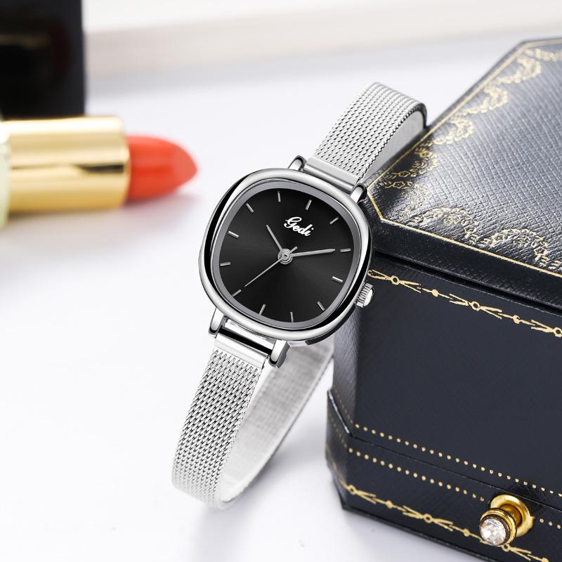 Simple Mesh Belt Women'S Watch High Value Student Waterproof Quartz Watch Women'S Small And Exquisite Watch