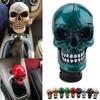 Skull Gear Shift Knob Universal Manual Shifter Lever Handle Alien Head Buck Teeth Pomo Marchas Car