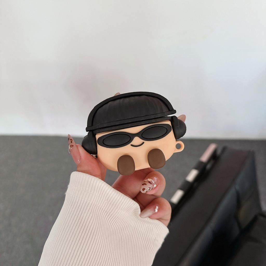 Для Airpods 4 Чехол, 3D Солнцезащитные очки Potato Противоударный Защитный силиконовый чехол для наушников для Airpods Pro 2 Чехол/Airpods 1/2/3/4 Чехол