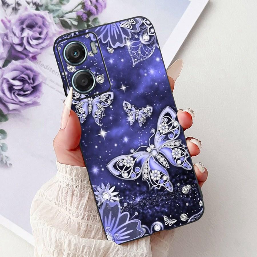 For Motorola Moto G06 Cases G06Power Cover Cartoon butterfly Soft TPU Silicon Back Cover For MotoG06 G 06 Power Phone Case